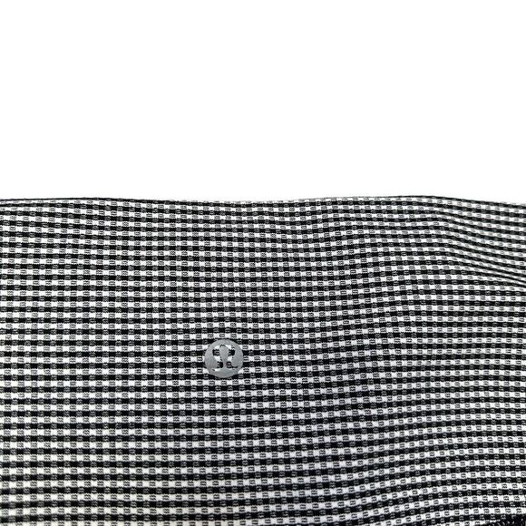 Lululemon Women's Wunder Under Crop II (Roll Down) Gingham Luon Leggings Size 6 - Picture 4 of 10